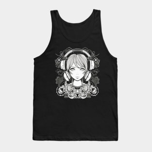 Cute Kawaii Girl Tank Top